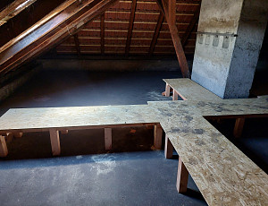 Zateplení bytového domu pomocí foukané izolace